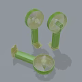 Green Air Cooler Fans With Modern Design And Stable Stand For Household Use