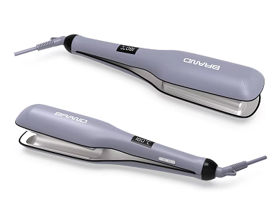 SHUNU Professional Gray Hair Straighteners with 200°C Temperature Control for Daily Use 3d model