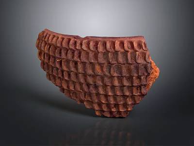 Broken tiles, rubble, broken tiles, daily necessities 3d model