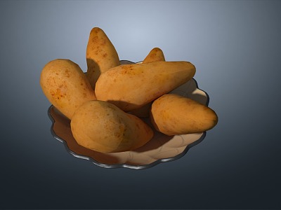 Sha Ge Sweet Potato Cold Potato Pam Ge Sweet Potato 3d model