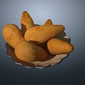 Sha Ge Sweet Potato Cold Potato Pam Ge Sweet Potato 3d model