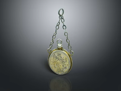 Pocket Watch Mechanical Pocket Watch Vintage Pocket Watch Old Pocket Watch Men's Pocket Watch Metal Pocket Watch Antique Pocket Watch 3d model