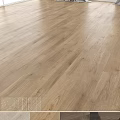 Elegant Modern Wooden Floor With Smooth Surface And Natural Grain Pattern 3d model