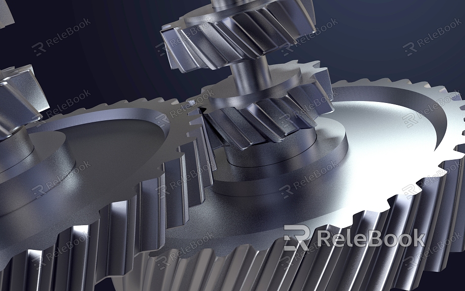 modern gear mechanical gear model