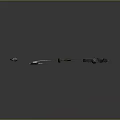 Modern Sword Officer Sword Long Sword 3d model