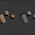 Modern Bullet Luger 3d model
