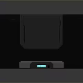 Modern Gray Nex-Tech Daily Life Appliance With Blue Indicator Light And Sleek Design