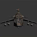 Military Helicopter With Camouflage Design Rotor System And Weapon Mounts For Aerospace Missions