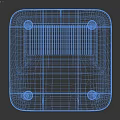 ECOVACS Modern White Square Design Household Dehumidifier For Daily Home Use