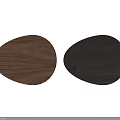 Modern Round Side Table With Wooden Top And Gold Metal Frame Interior Design