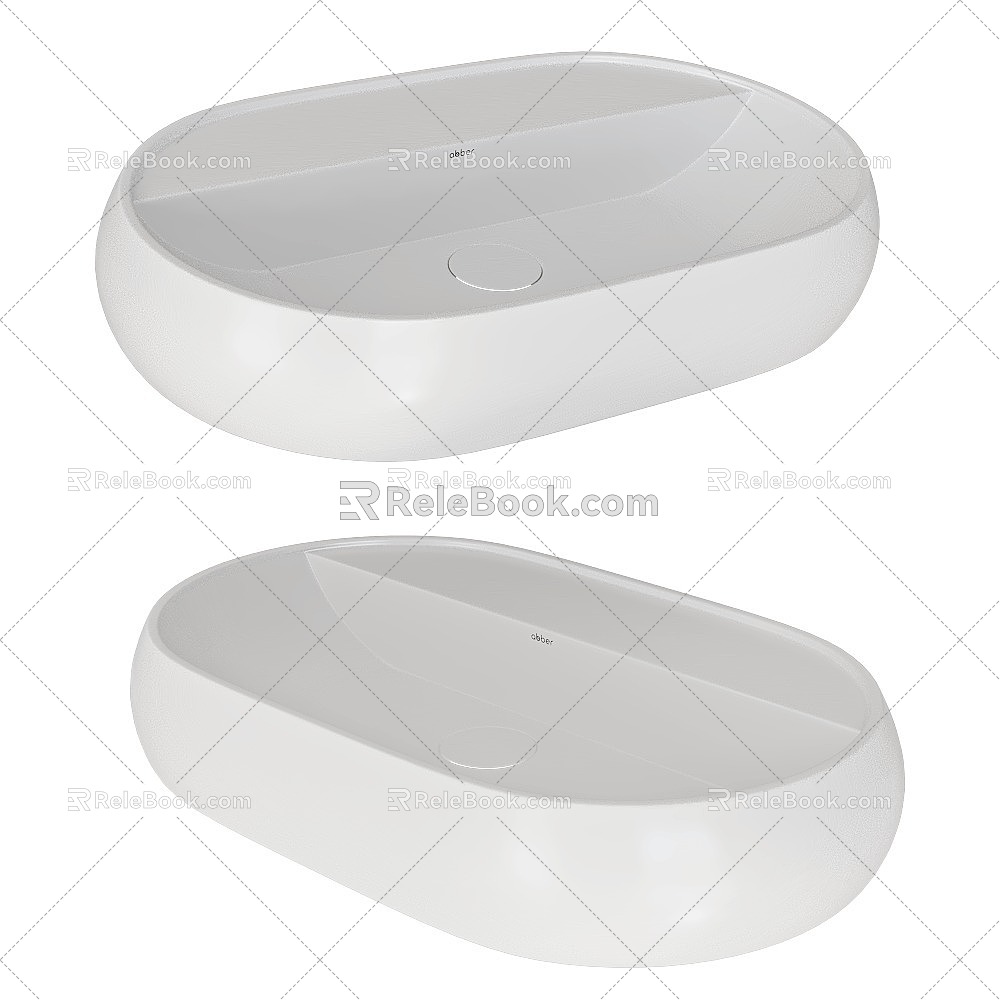 ABBER wash basin 3d model