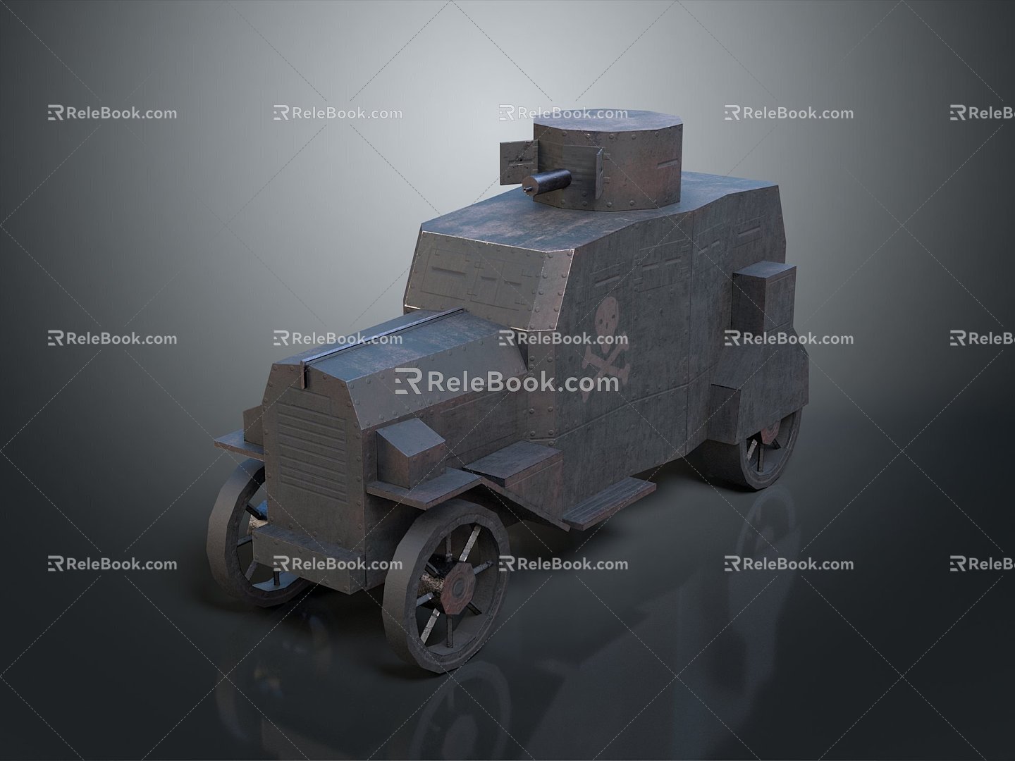 Bulletproof Car Armed Jeep Armed Car Armed Bulletproof Car Military Jeep Off-road Jeep Humvee 3d model