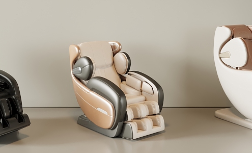 Modern massage chair 3d model