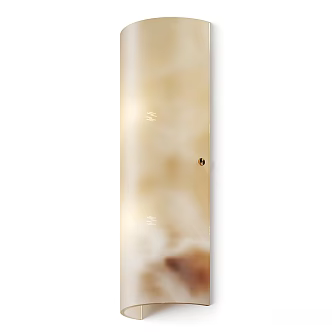 Marble glass wall lamp 3d model