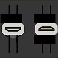 High Speed HDMI Cables With Gold Plated Connectors For Electronic Devices