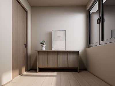 Quiet Entrance Cabinet model