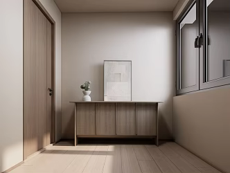Quiet Entrance Cabinet 3d model