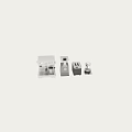 Modern Compact Silver Black Kitchen Appliance With Digital Display And Control Panel