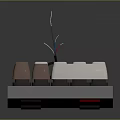 Custom DIY Mechanical Keyboard With Colored Keycaps Wired Connection And Compact Layout