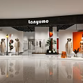 Lanyumo Modern Clothing Store Interior With Mannequins And Clothing Displays