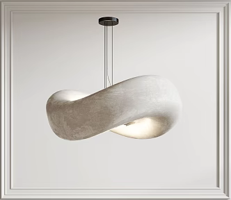 Modern chandelier 3d model