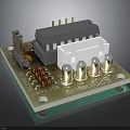 High Performance STMicroelectronics L9958IX Electronic Circuit Board With Components and Chips