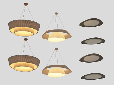 Lamps and chandeliers 3d model