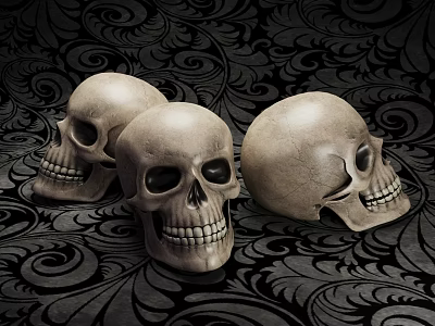 Modern Skull 3d model Modern Skull 3d model