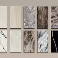 Various Textured Wall Panel Samples With Different Patterns For Home Interior Decoration