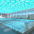 Swimming Pool Modern Swimming Pool 3d model