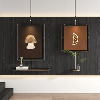 Metal boom painting 3d model