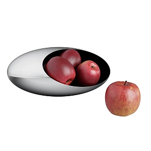 Fruit Apple Fruit Plate 3d model