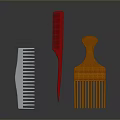 Colorful Household Combs With Different Designs And Ergonomic Handles For Daily Use
