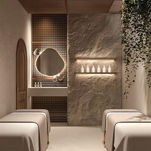 Spa Nail Shop 3d model