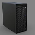 Computer host chassis desktop computer 3d model