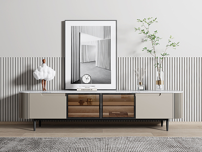 Modern TV Cabinet 3d model