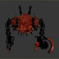 Mech Warrior Mech Soldier Machine Battlearm Mechanical Battlearm Machine Fighter Robot 3d model