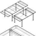 Silent Wind Table 3d model