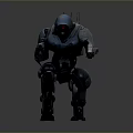 Mech Warrior Mech Soldier Machine Battlearm Mechanical Battlearm Machine Fighter Robot 3d model