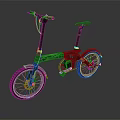 Modern Black And Yellow Foldable Bicycle With Sleek Frame And Portable Design