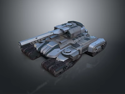 Sci-fi Tank Cartoon Tank Sci-fi Vehicle Sci-fi Vehicle World of Tanks Tank War Anime Tank 3d model