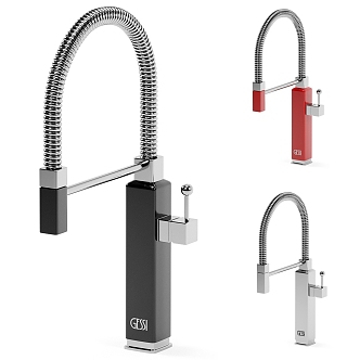 GESSI faucet kitchen pull-out faucet 3d model