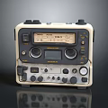 Vintage Philips Radio With FM AM Function Knobs And Display Panel