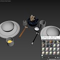 New Chinese Tableware 3d model