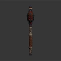 Weapon Cartoon Weapon Animation Weapon Styled Weapon Fantasy Style Weapon Fantasy Weapon 3d model