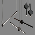 Modern chandelier itaibaron Boolean adjustable steering suspension 3d model