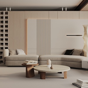 Living room 3d model