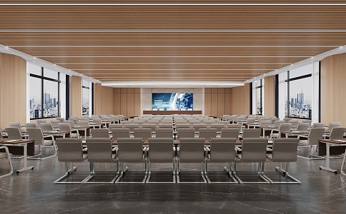 Modern Meeting Room Multi-function 3d model