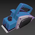 Industrial Handheld Sander Equipment With Blue White Body And Black Components