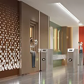 Modern SPA Sauna Interior With Wooden Lockers Resting Bench And Warm Lighting